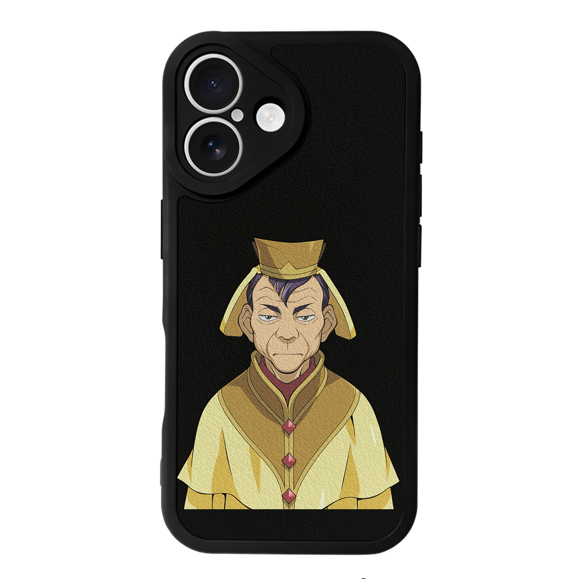 遊☆戯☆王 Yu-Gi-Oh! 【iPhone 16シリーズ対応】シリコンスマホケース（レザー調） 材質：シリコン